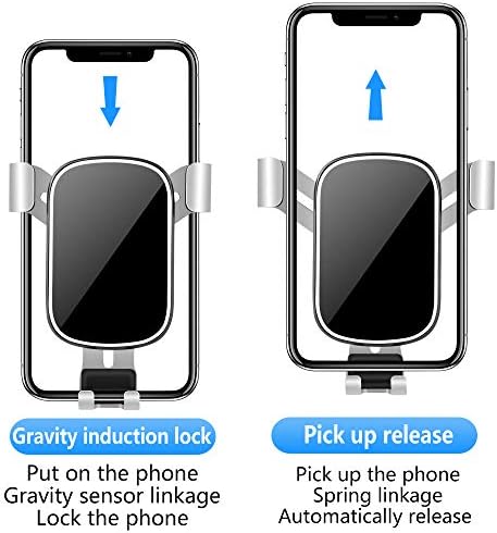 מחזיק טלפון של מכונית לונקין חובה לשנים 2018-2021 Mazda 6 [טלפונים גדולים עם מקרה ידידותי] אביזרי אוטומטית